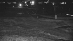 Horní část sjezdovky skiareálu Hlubočky