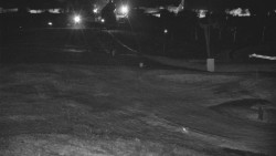 Horní část sjezdovky skiareálu Hlubočky