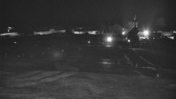 Horní část sjezdovky skiareálu Hlubočky