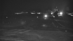 Horní část sjezdovky skiareálu Hlubočky