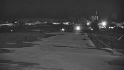 Horní část sjezdovky skiareálu Hlubočky