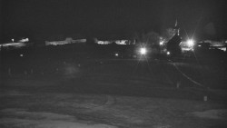 Horní část sjezdovky skiareálu Hlubočky