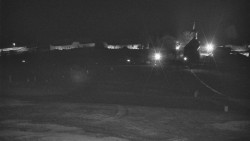 Horní část sjezdovky skiareálu Hlubočky