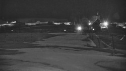 Horní část sjezdovky skiareálu Hlubočky