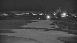 Horní část sjezdovky skiareálu Hlubočky