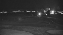 Horní část sjezdovky skiareálu Hlubočky