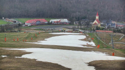 Horní část sjezdovky skiareálu Hlubočky