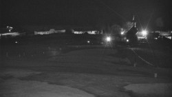 Horní část sjezdovky skiareálu Hlubočky