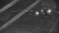 Horní část sjezdovky skiareálu Hlubočky