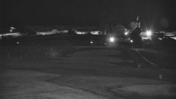 Horní část sjezdovky skiareálu Hlubočky