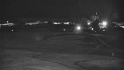 Horní část sjezdovky skiareálu Hlubočky