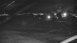 Horní část sjezdovky skiareálu Hlubočky