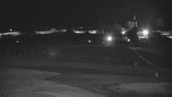 Horní část sjezdovky skiareálu Hlubočky