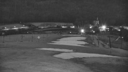 Horní část sjezdovky skiareálu Hlubočky