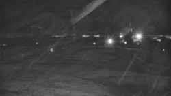 Horní část sjezdovky skiareálu Hlubočky