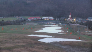 Skiareál Hlubočky - Horní část sjezdovky skiareálu Hlubočky - 31.3.2026 v 06:15 Skiareál Hlubočky - Horní část sjezdovky skiareálu Hlubočky - 31.3.2026 v 06:15