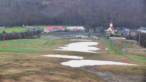 Skiareál Hlubočky - Horní část sjezdovky skiareálu Hlubočky - 31.3.2026 v 07:10 Skiareál Hlubočky - Horní část sjezdovky skiareálu Hlubočky - 31.3.2026 v 07:10