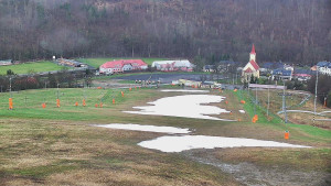 Skiareál Hlubočky - Horní část sjezdovky skiareálu Hlubočky - 31.3.2026 v 07:40 Skiareál Hlubočky - Horní část sjezdovky skiareálu Hlubočky - 31.3.2026 v 07:40