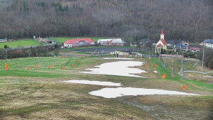 Skiareál Hlubočky - Horní část sjezdovky skiareálu Hlubočky - 31.3.2026 v 10:20 Skiareál Hlubočky - Horní část sjezdovky skiareálu Hlubočky - 31.3.2026 v 10:20