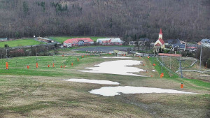 Skiareál Hlubočky - Horní část sjezdovky skiareálu Hlubočky - 31.3.2026 v 13:35 Skiareál Hlubočky - Horní část sjezdovky skiareálu Hlubočky - 31.3.2026 v 13:35