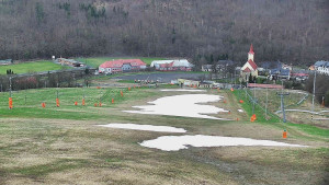 Skiareál Hlubočky - Horní část sjezdovky skiareálu Hlubočky - 31.3.2026 v 14:05 Skiareál Hlubočky - Horní část sjezdovky skiareálu Hlubočky - 31.3.2026 v 14:05