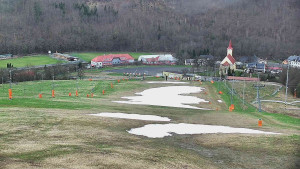 Skiareál Hlubočky - Horní část sjezdovky skiareálu Hlubočky - 31.3.2026 v 14:10 Skiareál Hlubočky - Horní část sjezdovky skiareálu Hlubočky - 31.3.2026 v 14:10