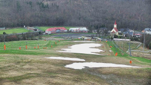 Skiareál Hlubočky - Horní část sjezdovky skiareálu Hlubočky - 31.3.2026 v 16:50 Skiareál Hlubočky - Horní část sjezdovky skiareálu Hlubočky - 31.3.2026 v 16:50