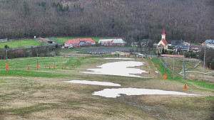 Skiareál Hlubočky - Horní část sjezdovky skiareálu Hlubočky - 31.3.2026 v 18:25 Skiareál Hlubočky - Horní část sjezdovky skiareálu Hlubočky - 31.3.2026 v 18:25