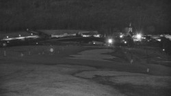 Horní část sjezdovky skiareálu Hlubočky