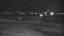 Horní část sjezdovky skiareálu Hlubočky