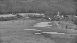 Horní část sjezdovky skiareálu Hlubočky