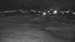 Horní část sjezdovky skiareálu Hlubočky