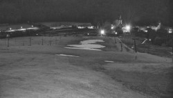 Horní část sjezdovky skiareálu Hlubočky