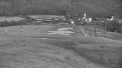 Horní část sjezdovky skiareálu Hlubočky