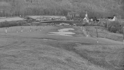 Horní část sjezdovky skiareálu Hlubočky