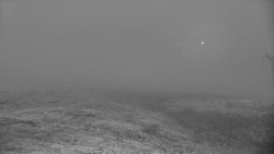 Horní část sjezdovky skiareálu Hlubočky