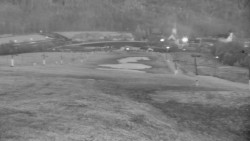 Horní část sjezdovky skiareálu Hlubočky