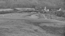 Horní část sjezdovky skiareálu Hlubočky