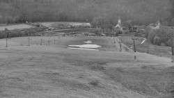 Horní část sjezdovky skiareálu Hlubočky