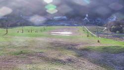 Horní část sjezdovky skiareálu Hlubočky