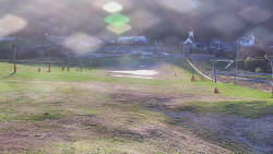 Horní část sjezdovky skiareálu Hlubočky