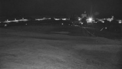 Horní část sjezdovky skiareálu Hlubočky