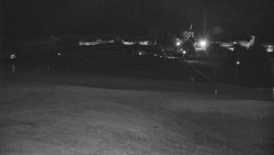 Horní část sjezdovky skiareálu Hlubočky