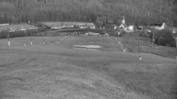 Horní část sjezdovky skiareálu Hlubočky