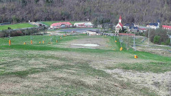 Horní část sjezdovky skiareálu Hlubočky