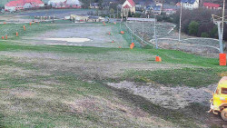 Horní část sjezdovky skiareálu Hlubočky