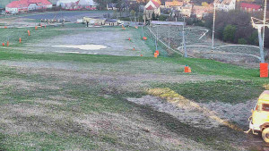 Skiareál Hlubočky - Horní část sjezdovky skiareálu Hlubočky - 8.4.2026 v 06:55 Skiareál Hlubočky - Horní část sjezdovky skiareálu Hlubočky - 8.4.2026 v 06:55