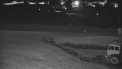 Horní část sjezdovky skiareálu Hlubočky