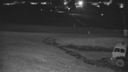 Horní část sjezdovky skiareálu Hlubočky