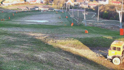 Horní část sjezdovky skiareálu Hlubočky